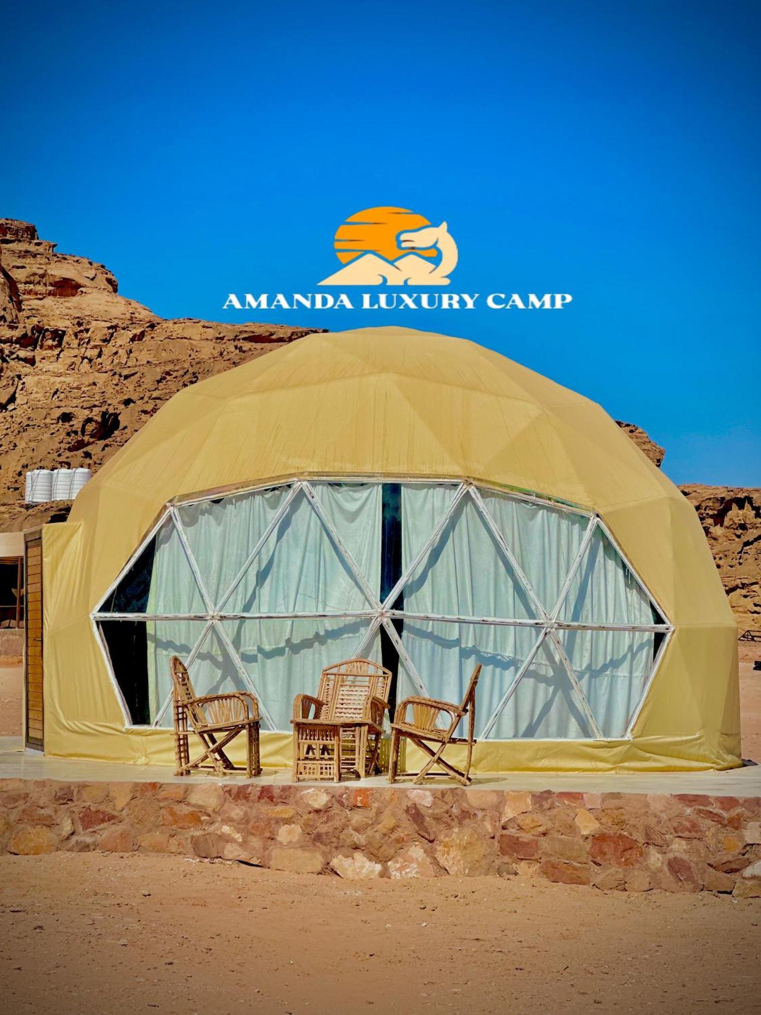 Hotel Amanda Luxury Camp Wadi Rum Exterior foto