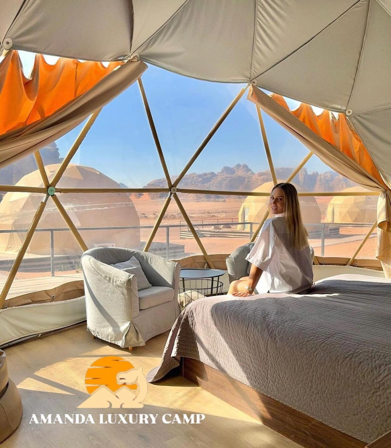 Hotel Amanda Luxury Camp Wadi Rum Exterior foto