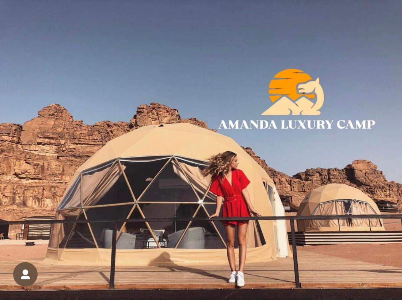 Hotel Amanda Luxury Camp Wadi Rum Exterior foto