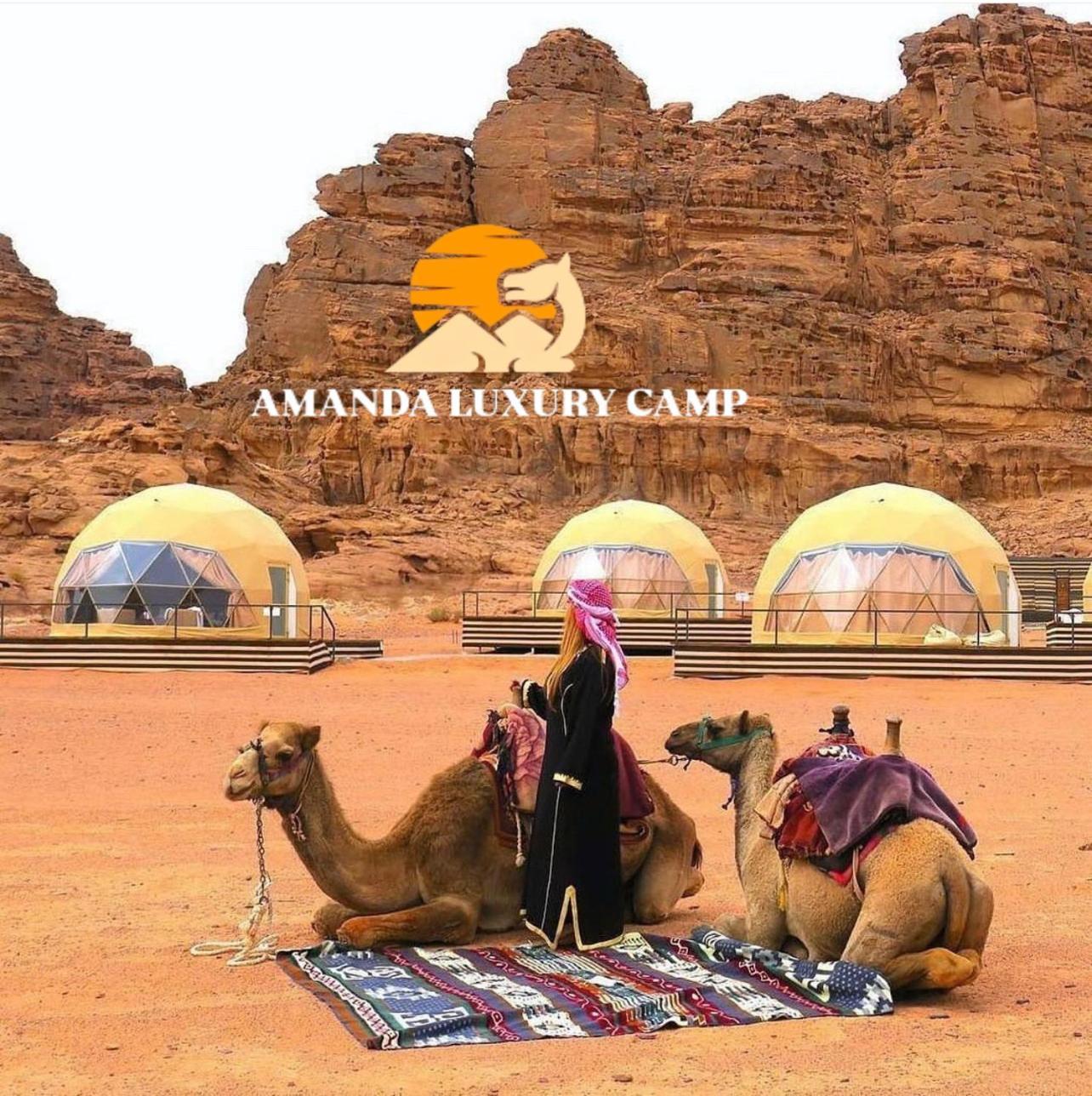 Hotel Amanda Luxury Camp Wadi Rum Exterior foto