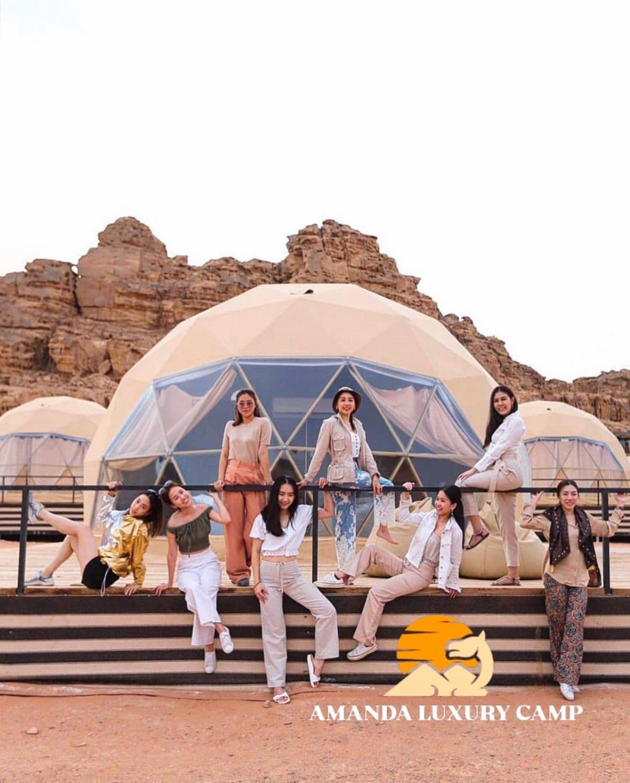 Hotel Amanda Luxury Camp Wadi Rum Exterior foto